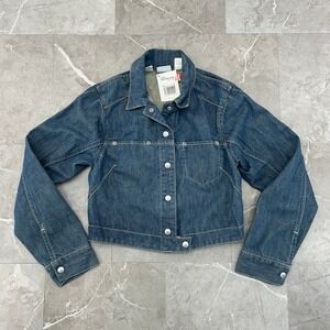 Vintage Levis Engineered 327 Jacket Womens Small Deadstock Juniors Cropped